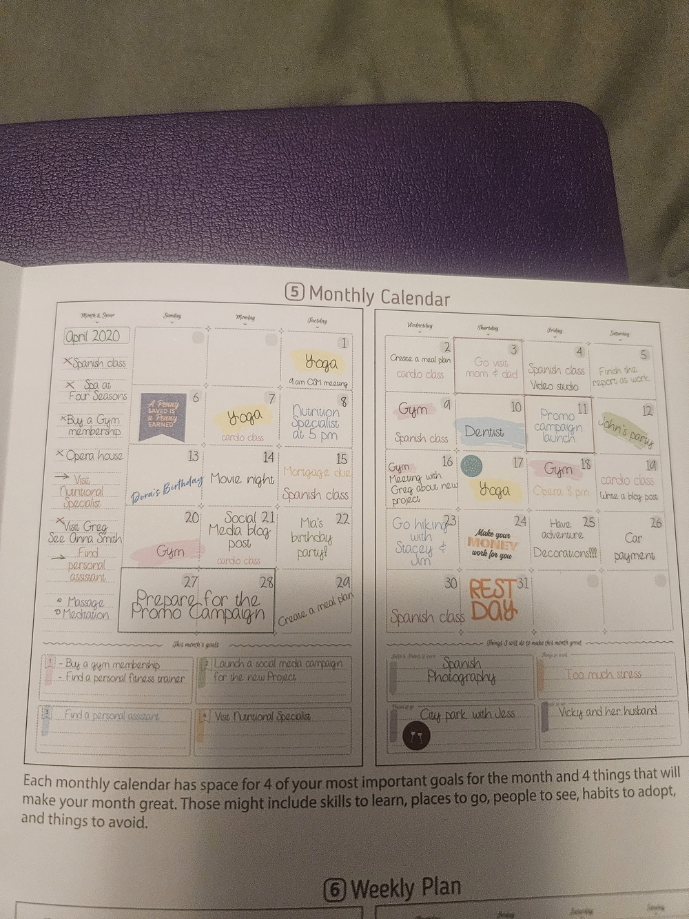 Go Girl Planner Pro